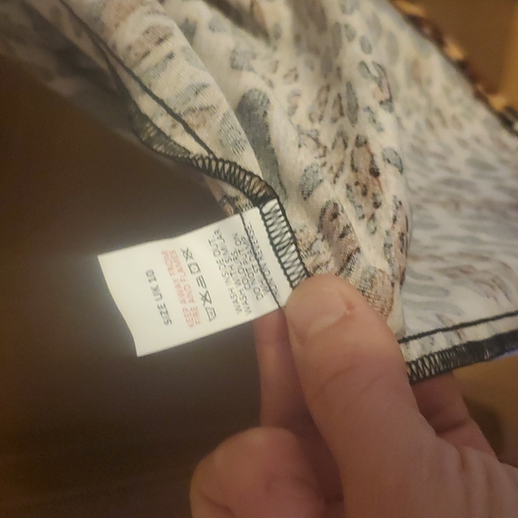 Grass Fields Animal Print Faux Wrap Maxi Sundress 10 - Picture 4 of 4